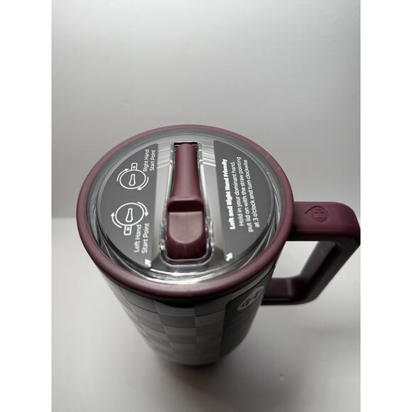 Hydrojug X ACTA Exclusive Ember Checkmate 40oz Traveler BNWT BNIB - Picture 4 of 8